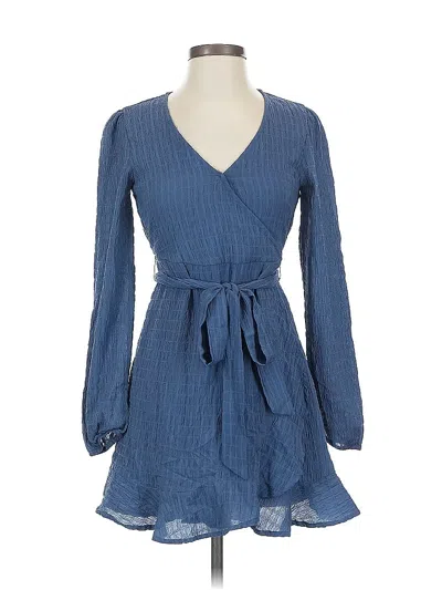 Pre-owned So Casual Dress In Blue