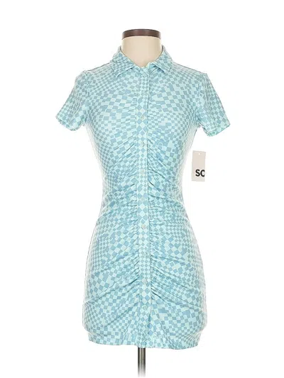 So Casual Dress In Blue