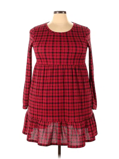 Pre-owned So Casual Dress In Red