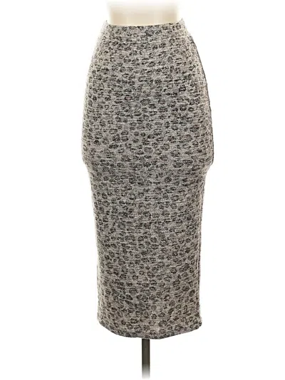Pre-owned So Casual Skirt In Gray