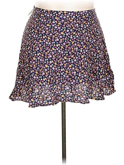 So Casual Skirt In Purple