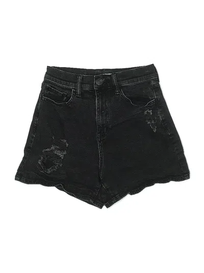 Pre-owned So Denim Shorts In Black