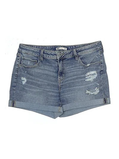 Pre-owned So Denim Shorts In Blue