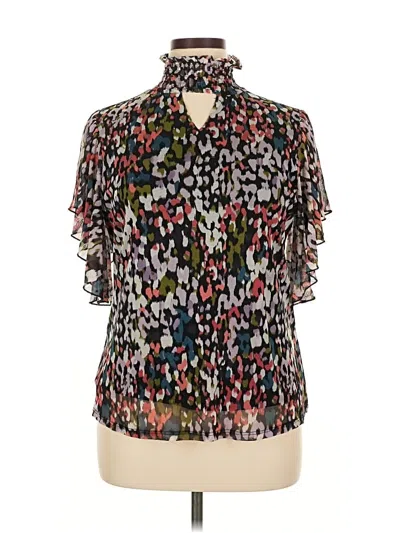 Pre-owned So It Is Short Sleeve Blouse In Pink