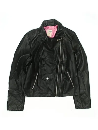Pre-owned So Kids' Jacket In Black