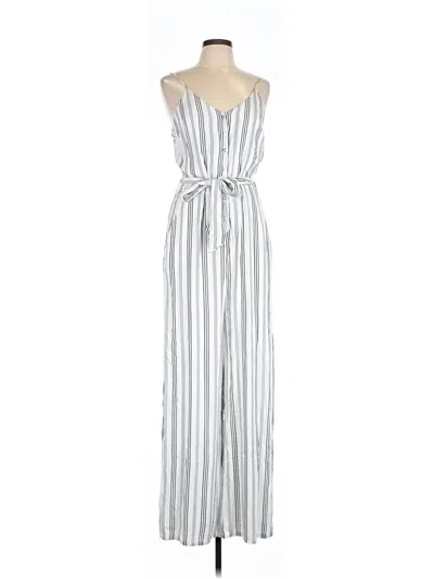 Pre-owned So Jumpsuit In Silver