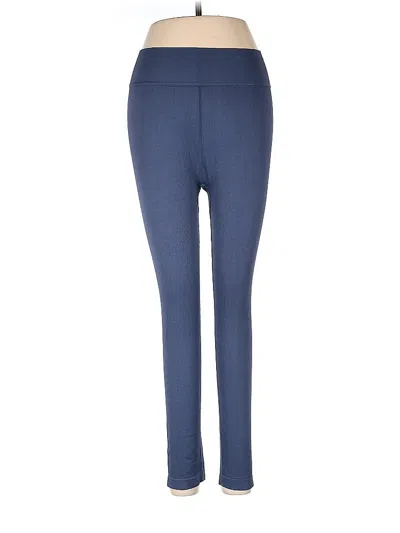Pre-owned So Leggings In Blue