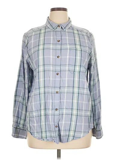 Pre-owned So Long Sleeve Button Down Shirt In Blue