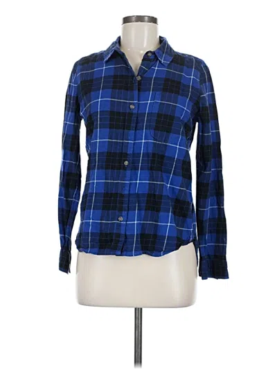 Pre-owned So Long Sleeve Button Down Shirt In Blue