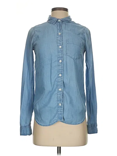 Pre-owned So Long Sleeve Polo Shirt In Blue
