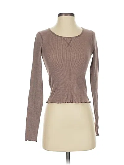 Pre-owned So Long Sleeve T-shirt In Brown