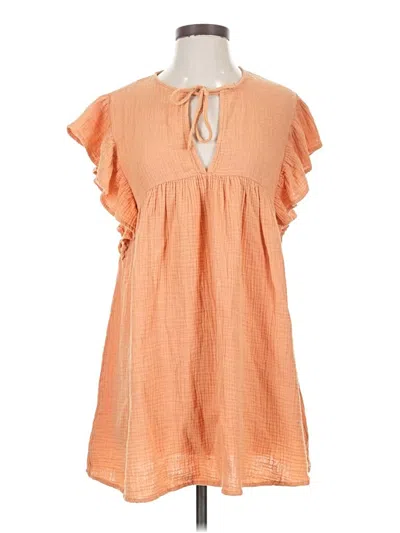 Pre-owned So Me Casual Dress In Orange