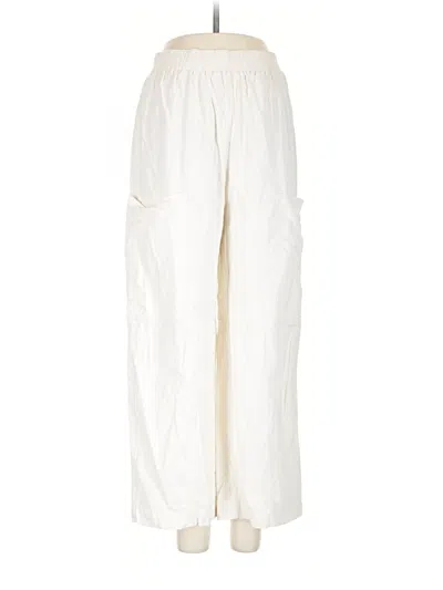 Pre-owned So Me Casual Pants In White
