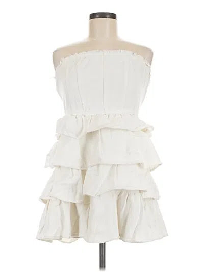 Pre-owned So Me Cocktail Dress In White
