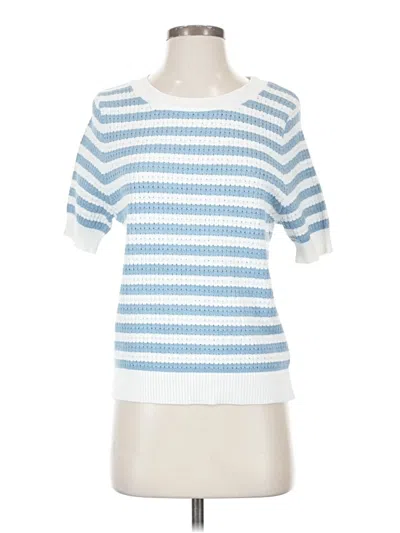 Pre-owned So Me Pullover Sweater In Blue