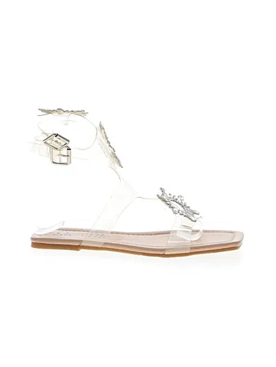 Pre-owned So Me Sandals In White