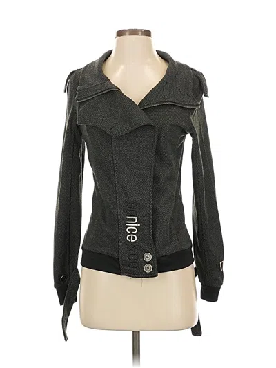 Pre-owned So Nice Cardigan Sweater In Gray