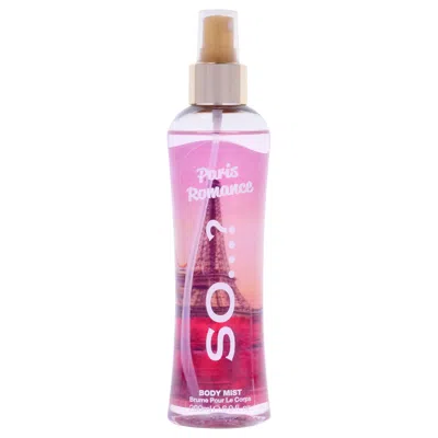 So Paris Romance Body Mist By …? For Women - 6.9 oz Body Mist In White