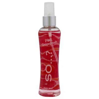 So Pink Grapefruit Body Mist By …? For Women - 3.5 oz Body Mist In White