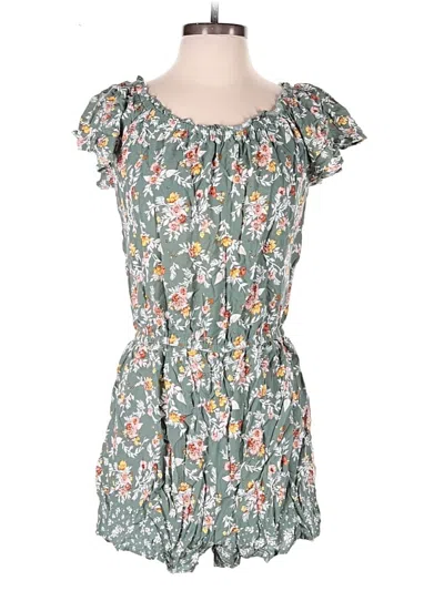 Pre-owned So Romper In Green