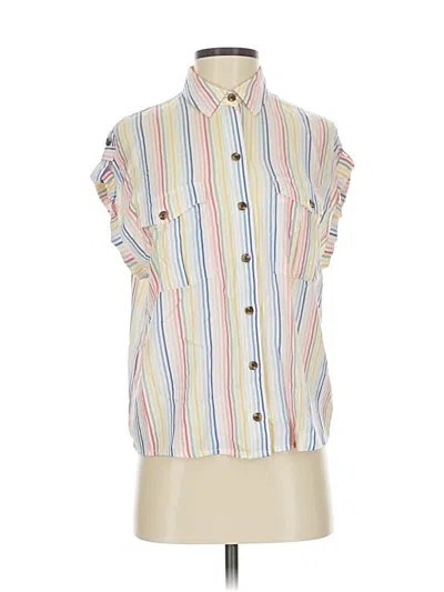 Pre-owned So Short Sleeve Polo Shirt In Blue