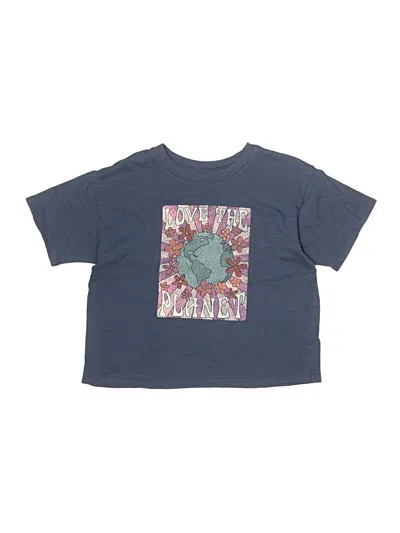 Pre-owned So Kids' Short Sleeve T-shirt In Blue