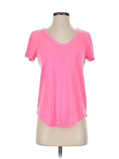 Pre-owned So Short Sleeve T-shirt In Pink