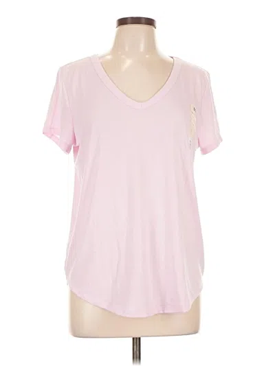 So Short Sleeve T-shirt In Pink