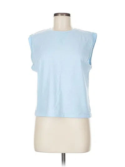 Pre-owned So Sleeveless T-shirt In Blue