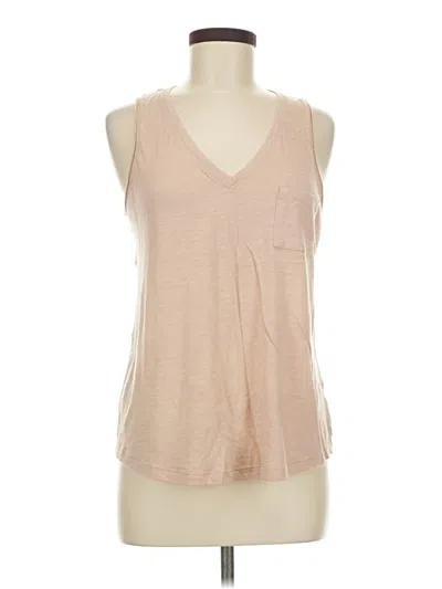 Pre-owned So Sleeveless T-shirt In Tan