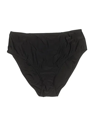 Pre-owned So Swimsuit Bottoms In Black