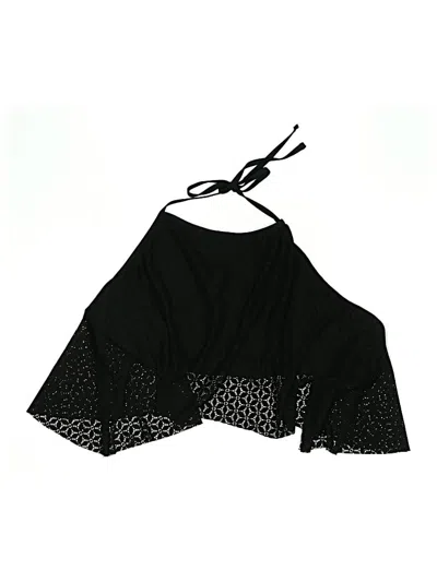 Pre-owned So Swimsuit Top Black Swimwear