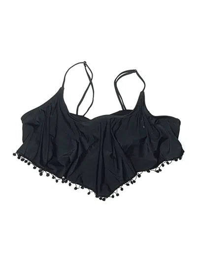 Pre-owned So Swimsuit Top Black Swimwear