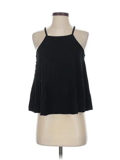 Pre-owned So Tank Top Black Halter Neckline Tops