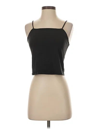 Pre-owned So Tank Top Black Strapless Neckline Tops
