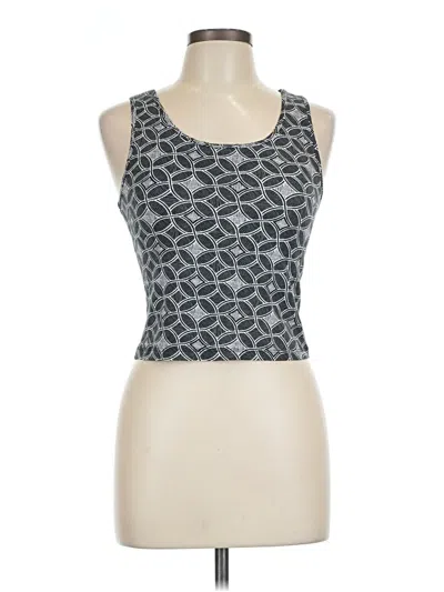 Pre-owned So Tank Top Gray Strapless Neckline Tops