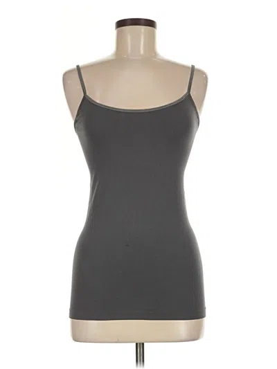 Pre-owned So Tank Top Gray Strapless Neckline Tops