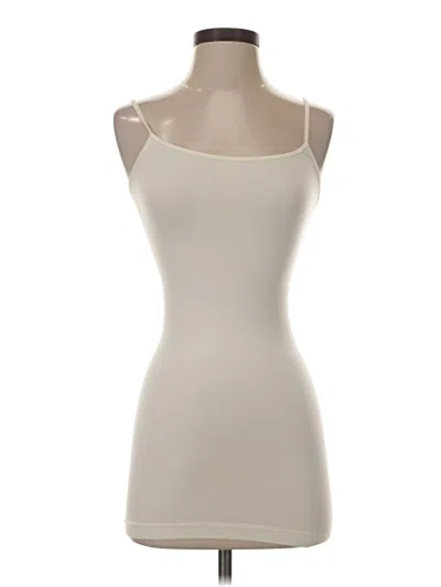 Pre-owned So Tank Top Ivory Strapless Neckline Tops
