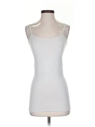 Pre-owned So Tank Top Silver Strapless Neckline Tops