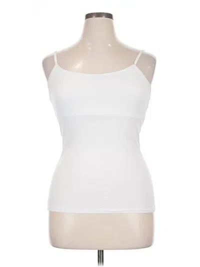 Pre-owned So Tank Top White Strapless Neckline Tops