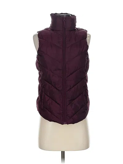 Pre-owned So Vest In Burgundy