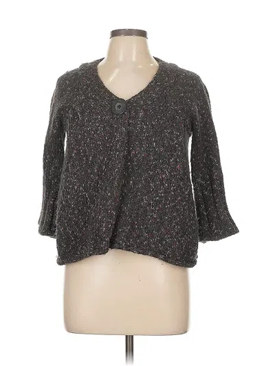 Pre-owned So Wear It Declare It Cardigan Sweater In Gray