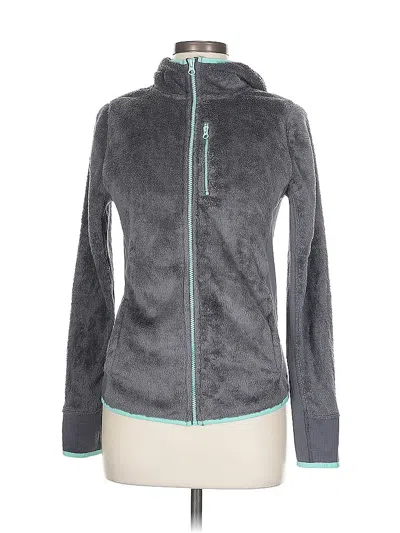 Pre-owned So Zip Up Hoodie In Gray