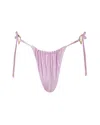 Soah Juliet Bikini Bottom In Lilac In Purple