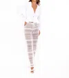 Soah Women's Dylan Peasant Blouse In White In White