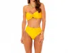 Soah Women's Josie Bottom In Yellow In Yellow