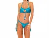 Soah Women's Lily Top In Turqouise In Blue