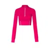 Soah Women's Lulu Cropped Train Jacket In Fuschia In Pink