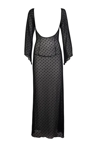 Soah Women's Mesh Amanda Cover Up Dress In Black