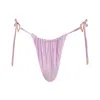 Soah Juliet Bikini Bottom In Lilac In Purple